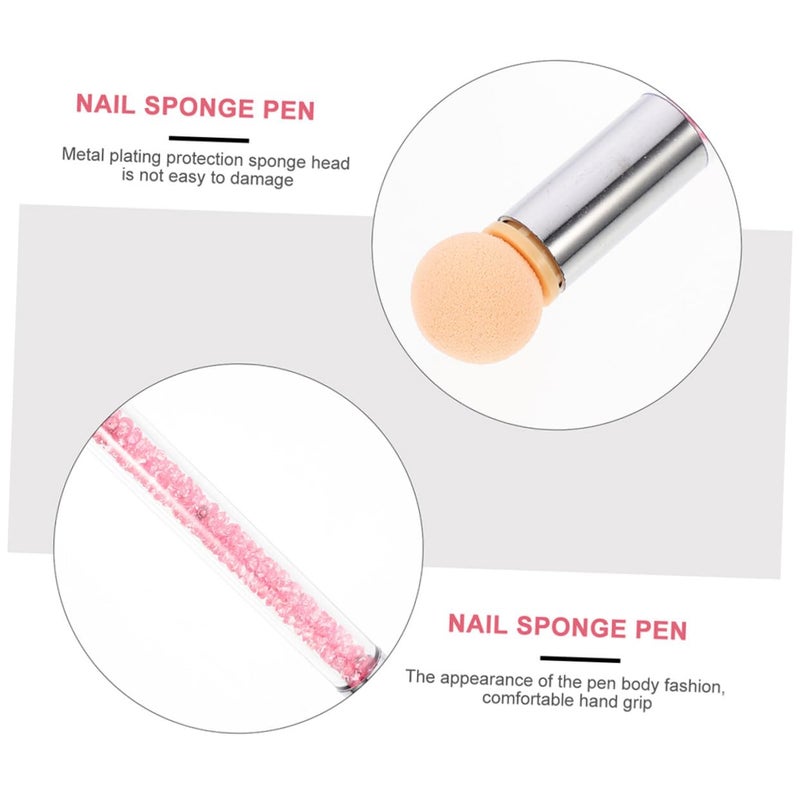 Gradient Sponge Nail Brush Pen Kit Double Head Manicure Art Supplies Professional Home Use - Image 4