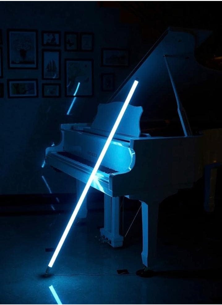 Generic - Long LED Lamp Decorative Bedroom Beautiful and Quiet Feel Comfortable for Wall and Floor 120cm Direct Work from the Plug in Unbreakable Reinforced Plastic Comes with Plug in Electricity - Image 1