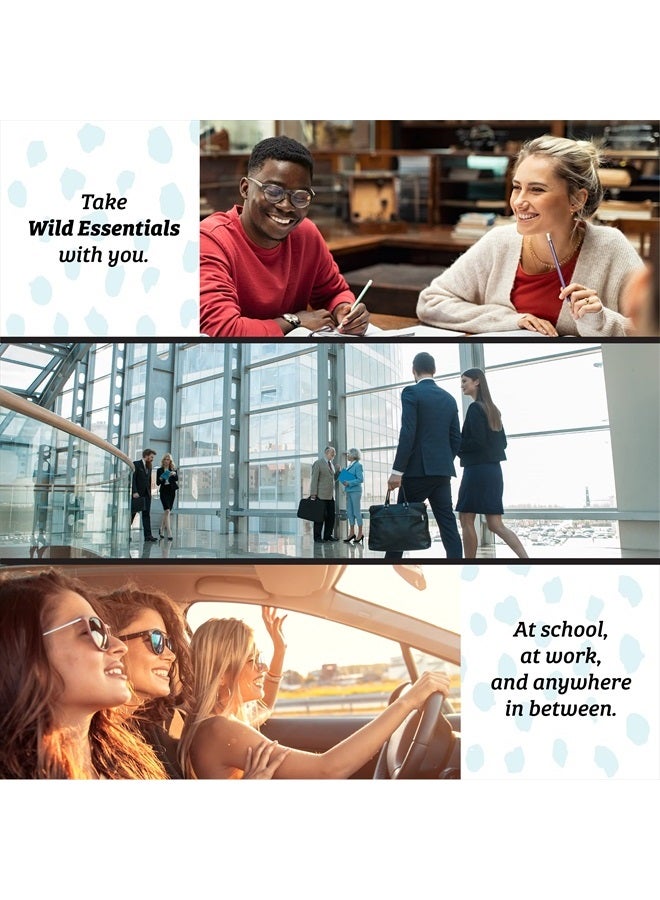 mEssentials Wild Essentials Flamingo Essential Oil Car Vent Diffuser Kit With Lavender, Lemongrass, Peppermint, Orange Oils, Stainless Steel Locket Pendant, 8 Refill Pads, Customizable Color Changing Air Freshene - Image 5