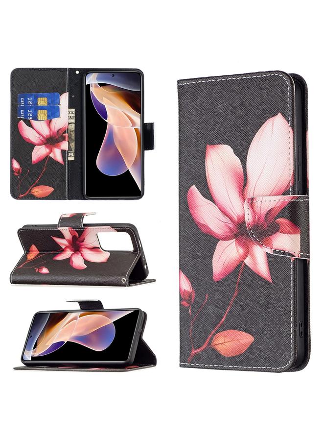The Bros Case For Xiaomi Redmi Note 11 Pro / 11 Pro+ Colored Drawing Leather Phone Case