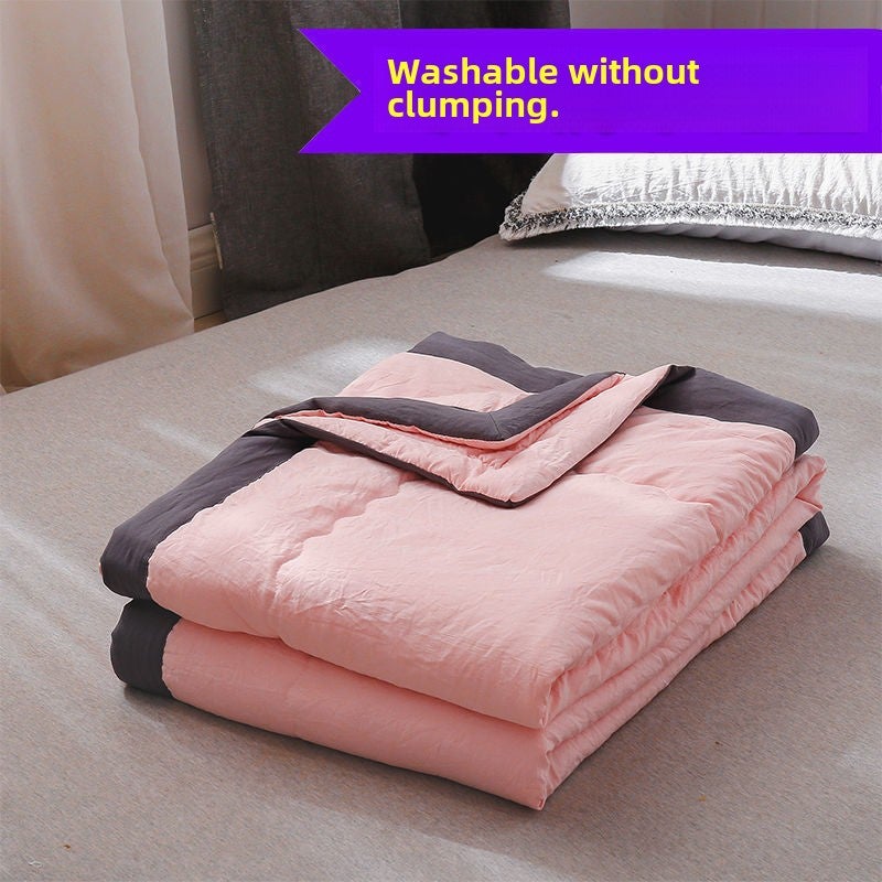 Washed Cotton Summer Cool Quilt Core Light pink 