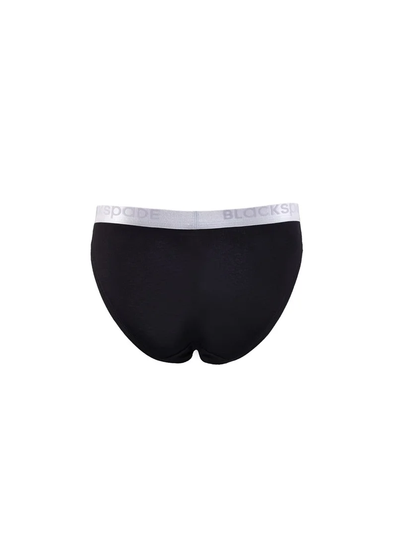 Blackspade Silver Women's Slip Panties 1620 Black