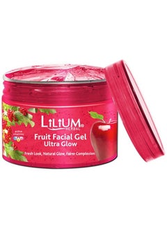 LILIUM Fresh Look Natural Glow Fairer Complexion Fruit Facial Gel 250Gm  - Image 1