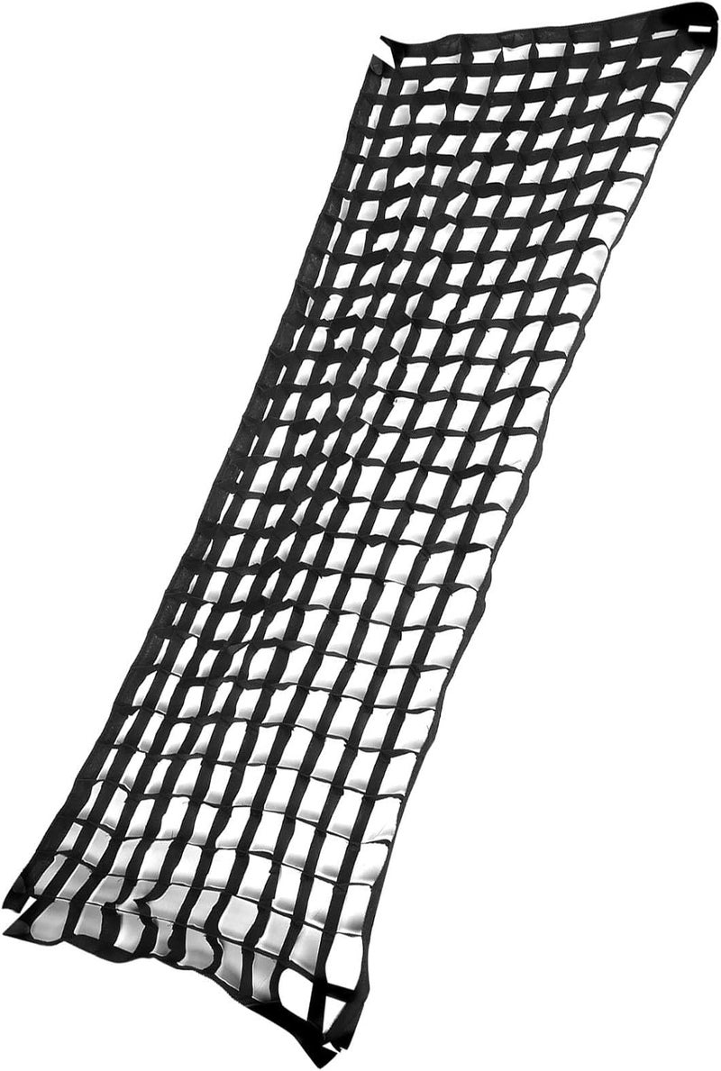 eWINNER KSA market popular practical build Portable Octagon Round Long Strip Rectangle Umbrella Softbox Honeycomb Grid for Softbox Studio Flash Speedlite Photography Photo Shooting Video Accessory (30x120cm Long Strip Grid) Global flexible assemble picks - Image 3