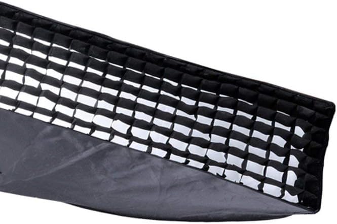 eWINNER KSA market popular practical build Portable Octagon Round Long Strip Rectangle Umbrella Softbox Honeycomb Grid for Softbox Studio Flash Speedlite Photography Photo Shooting Video Accessory (30x120cm Long Strip Grid) Global flexible assemble picks - Image 4