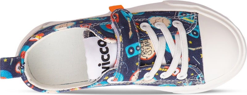 VICCO Lee Basic Boys Preschool Navy Blue Sports Shoes  - Image 4