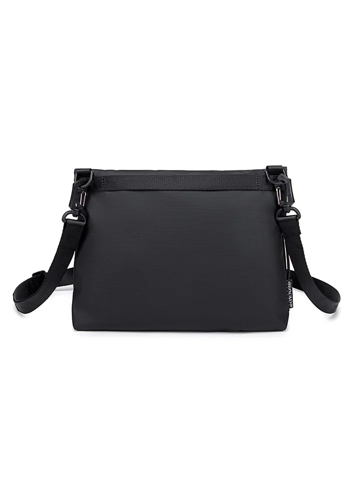 ARCTIC HUNTER Premium Shoulder Sling Bag Water Resistant Polyester Unisex Cross Body Bag for Travel Business School College K00535 Black