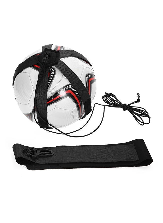 Halamodo Football Kick Trainer,Soccer Training Aids Hands Free Throw Sole Practice Equipment,with Adjustable Belt Elastic Rope,Solo Juggling & Ball Control Practice Aid - Image 4