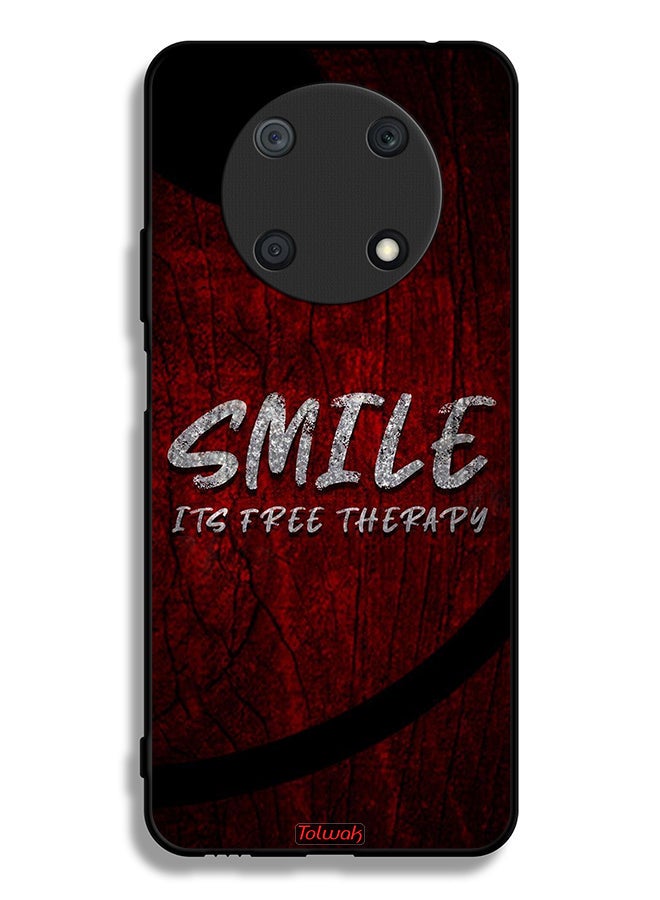 Tolwak Huawei nova Y90 Protective Case Cover Smile Its Free Therapy - Image 2