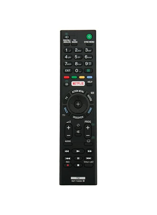 BURAQ - Rmt-Tx200E Replacement Remote Control Fit For Sony Bravia Tv Kd-49Xd700 Kd-65Xd750 Kd-65Xd7505 Kd-55Xd7005 Kd-49Xd7005 - Image 1