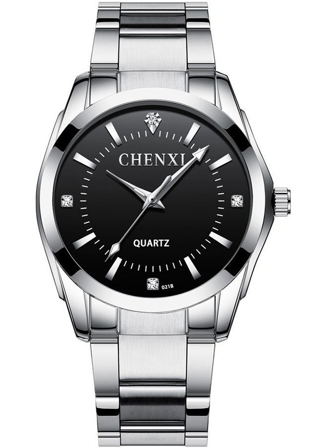 Chenxi Men's Classic Wrist Watch  Silver/Black - Image 1