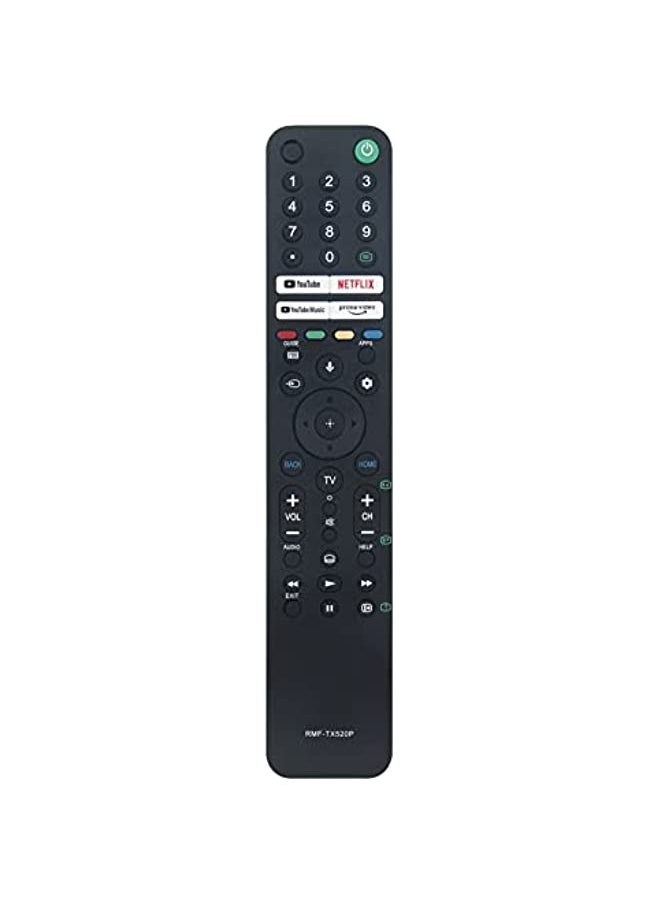 HuHa - RMF-TX520P Replaced Voice Remote with MIC fit for Sony Smart Android TV KD-43X80J KD-43X85J KD-50X80J KD-50X85J KD-55X79J KD-55X80J KD-55X85J KD-65X80J KD-65X85J KD-75X80J KD-75X85J KD-85X85J - Image 1