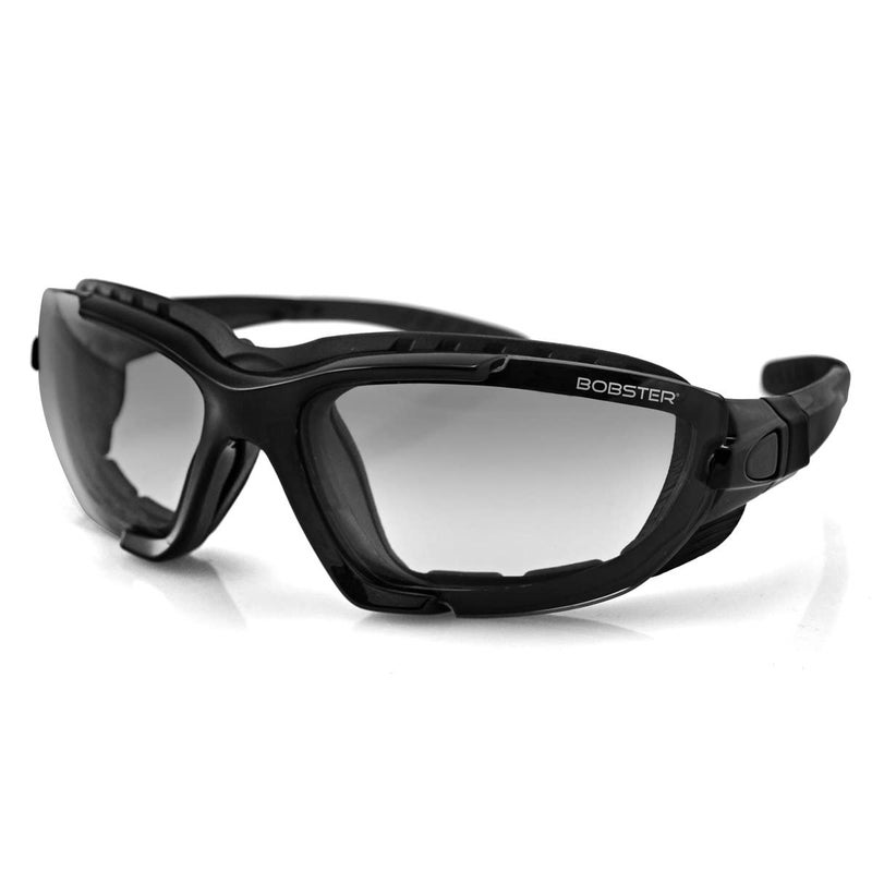BOBSTER بوبستر ® رينغيد، إطار أسود لامع، عدسة فوتوكروميك شفافة - Image 1
