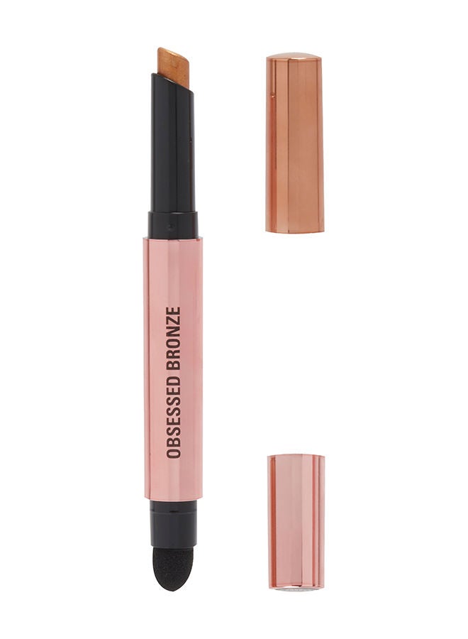 Makeup Revolution Lustre Wand Shadow Stick Obsessed Bronze - Image 1