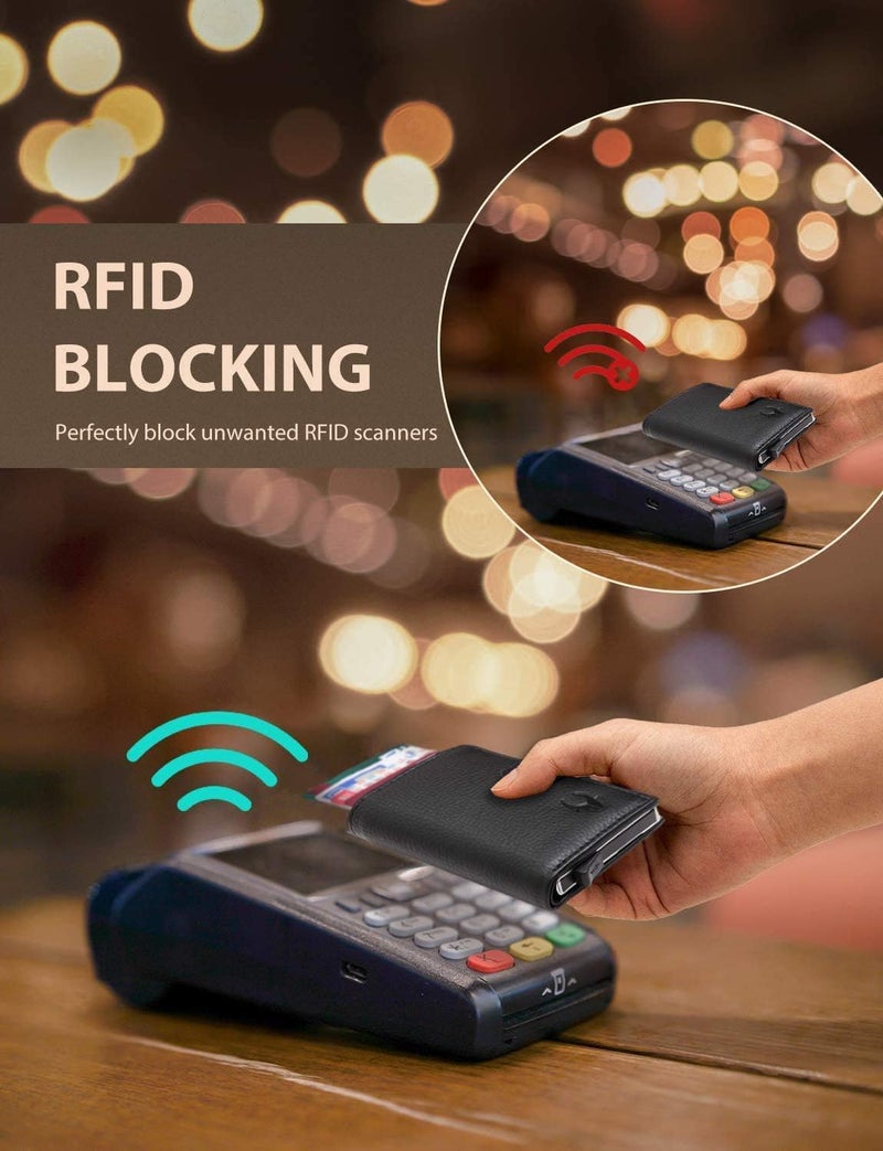 Wildhorn Mens Leather Card Case Wallet Men'S Wallet - Image 4