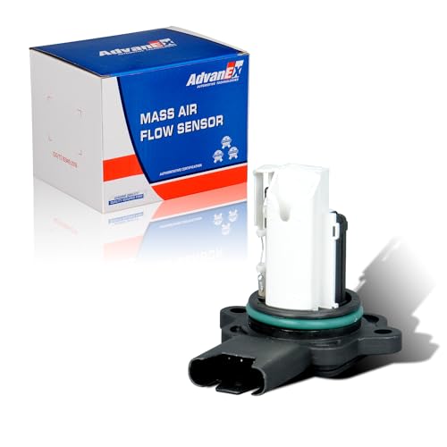 AdvanEX Mass Air Flow Sensor 74-50082 MAF Compatible with BMW 128i/ 328i/ 328xi/ 528i/ 528xi/ X3/ X5/ Z4, Replaces 5WK97508Z 8ET009142631 13627551638 - Image 1