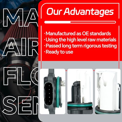 AdvanEX Mass Air Flow Sensor 74-50082 MAF Compatible with BMW 128i/ 328i/ 328xi/ 528i/ 528xi/ X3/ X5/ Z4, Replaces 5WK97508Z 8ET009142631 13627551638 - Image 5