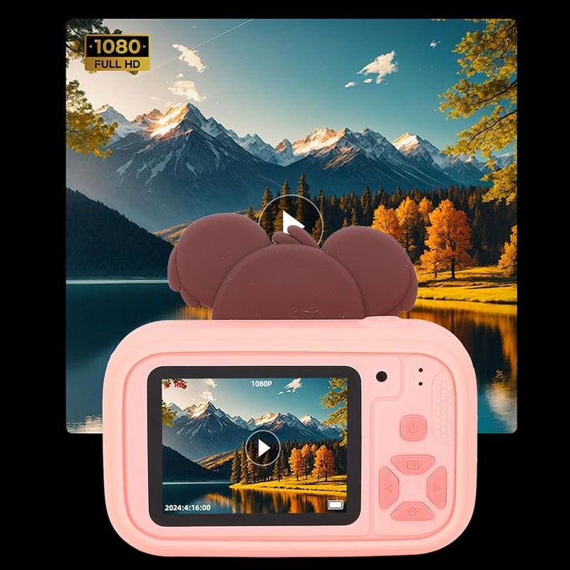 Digital Camera 48MP Compact Travel Video Camera with 2 4 Inch Screen 1080P HD 32GB - Image 5