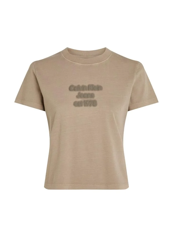 Calvin Klein Jeans Graphic Crew Neck T-Shirt