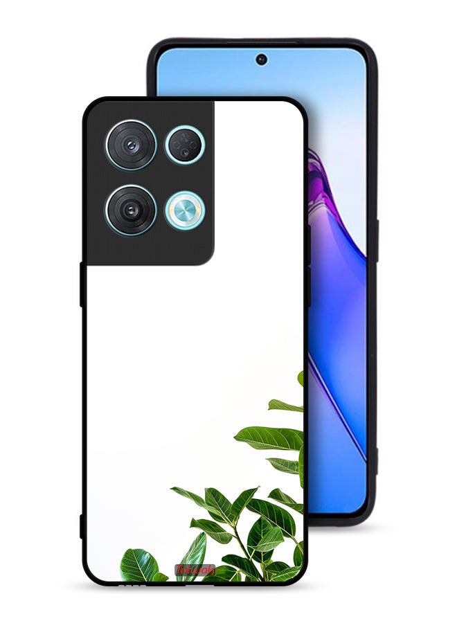 Tolwak غطاء حماية أوبو رينو 8 برو 5G جوش كالبريز أوراق - Image 1