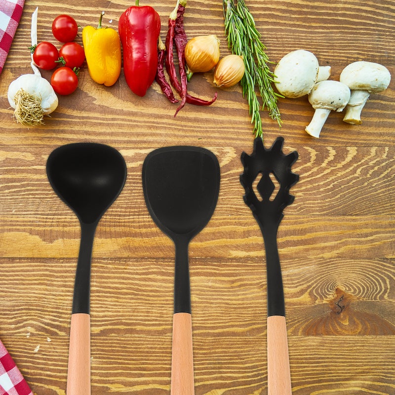 🍳 أدوات مطبخ مقاومة للالتصاق ملونة متنوعة - Image 3