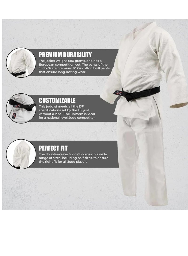 Spall Judo Suit for Training & Competition – All Sizes Available, Durable Martial Arts Uniform with Jacket & Pants - Image 5