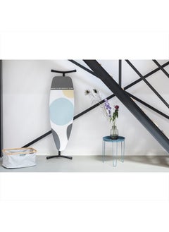 brabantia Size D (53 x 18 in) Replacement Ironing Board Cover, Heat Resistant Zone, Thick Foam & Felt Padding (Spring Bubbles)  - Image 3