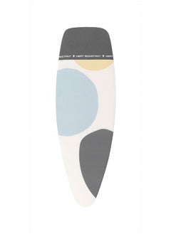 brabantia Size D (53 x 18 in) Replacement Ironing Board Cover, Heat Resistant Zone, Thick Foam & Felt Padding (Spring Bubbles)  - Image 1