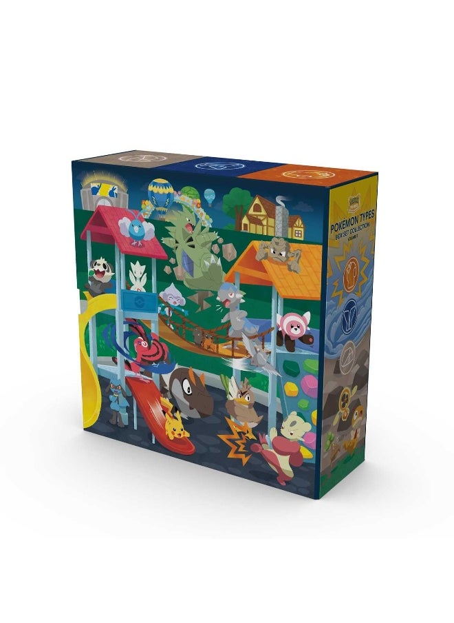 Pikachu Press Pokémon Primers Type Box Set Collection, Volume 3: Fighting, Flying, Rock
