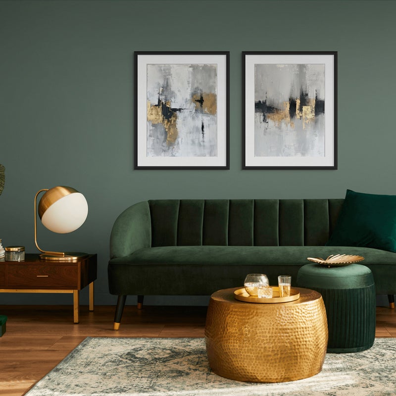 آرت دیکور  طباعة بورتريه فنية مؤطرة لديكور فني حديث بتصميم جداري تجريدي معاصر وبأسلوب بسيط – لوحات تجريدية عصرية للمنزل، غرفة المعيشة، غرفة النوم، المكتب أو الاستوديو. - Image 3