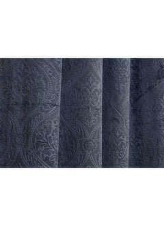 Homefab India Homefab India 2 Piece Velvet Door Curtains - 7 feet, Grey  - Image 5