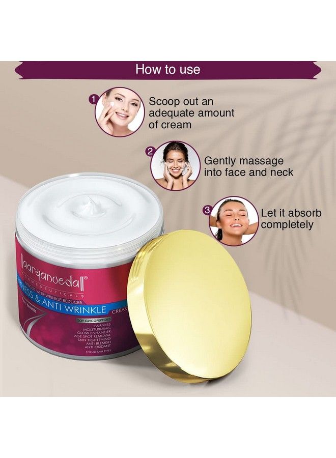 Aryanveda Fairness & Anti Wrinkle Face Cream For Summer Daily Use For Men And Women 90 Gm - Image 5