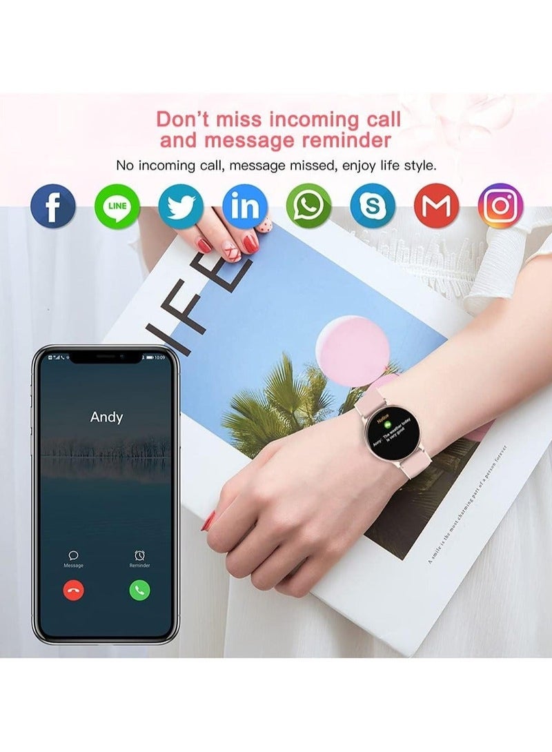 SNW Smart Watch Women's Waterproof Brages EC G Heart Rate Monitor Sleep Monitoring Smart Watch - Image 3