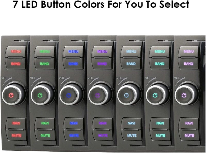 klarako Car Entertainment Multimedia System, klarako 7in Car Stereo for Android10.0 Wifi Bluetooth 4.0 Media Player HD Touchscreen GPS Navigation(2+32G) - Image 3