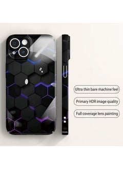 X-level Mobile Phone Case for iPhone 15 with Color Airbrush Process All-Inclusive PC Hard Back Cover Anti-Wear Anti-Shock Anti-Fingerprints Slim and Lightweight Phone Skin  - Image 2