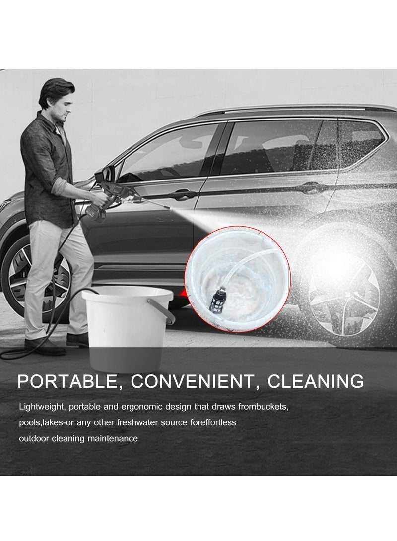 25V Portable High Pressure Washer Machine 15A 30Bar Cordless Washer Gun With Foam Generator Nozzle Water Pump Auto Garden Sprayer  - Image 5