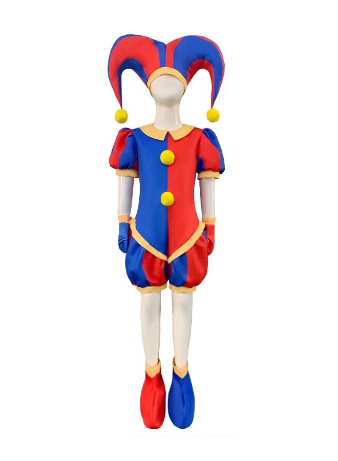 عام السحرية الرقمية السيرك المهر تأثيري مهرج الجوارب قطعة واحدة دعوى تأثيري حلي - Image 1