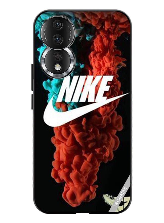 VR CREATIVE غطاء حماية لهاتف هونر 80 بتصميم نايك متعدد الألوان - Image 1