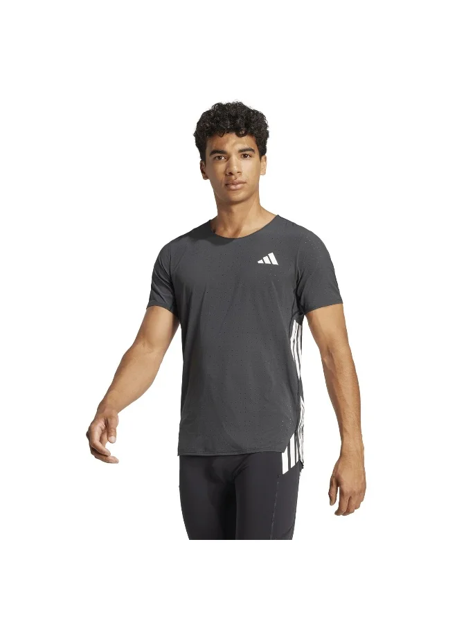 adidas Adizero Tee M Black Running T-Shirts For Men XS