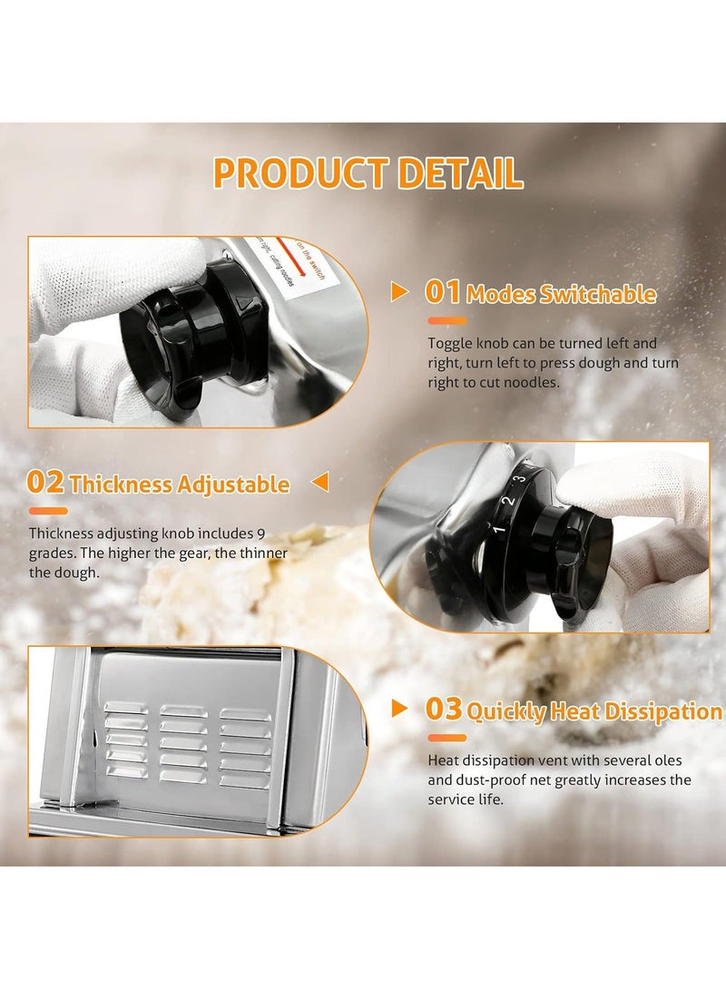 Denx Electric Pasta Maker with Base 130W - Image 5