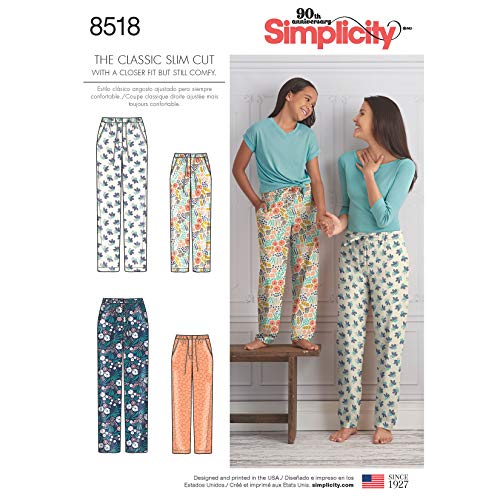 Simplicity Creative Patterns Sewing Pattern Sleepwear, A (S-L/X-Small-X-Large) - Image 3