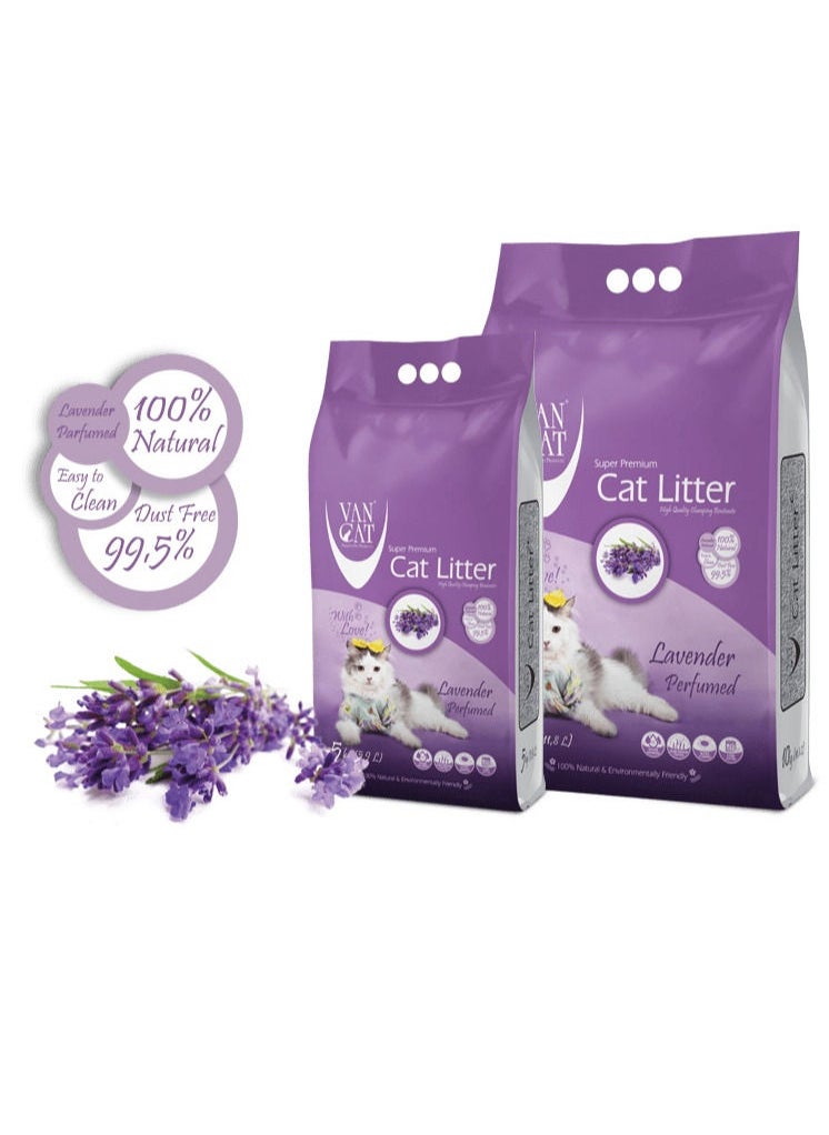 VAN CAT - VanCat Clumping Cat Litter Lavander Perfumed - Image 1