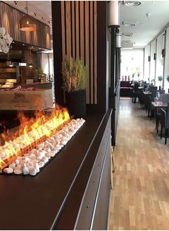Generic Smart Steam Flame Fireplace Sound Of Firewood Cracking 3D Water Vapour Electric Fireplace  - Image 2