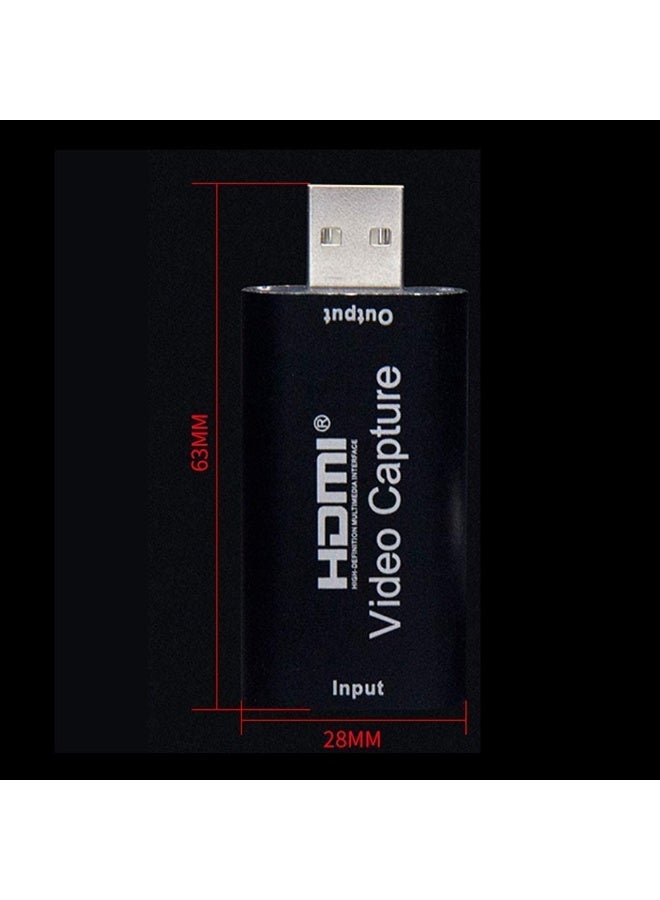 Video Capture Card HDMI High Definition Acquisition Live Streaming Broadcasting Mini USB 2.0 - Image 5