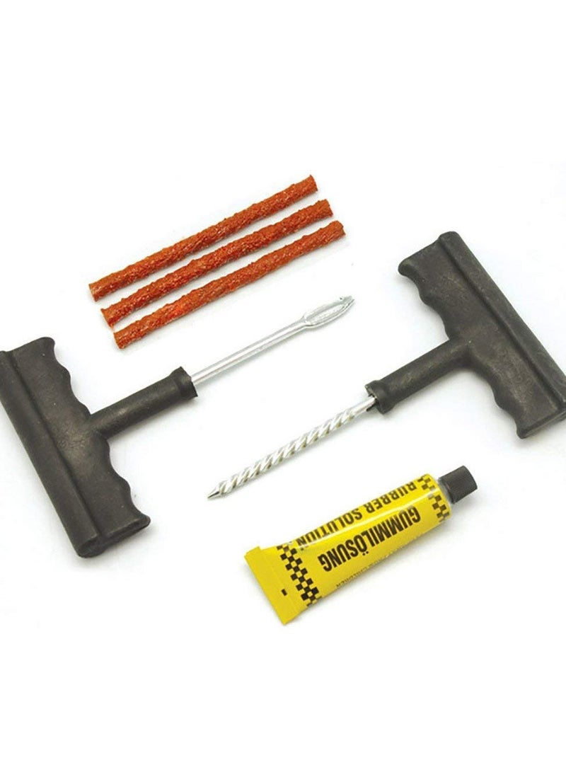 Car Bike Portable Auto Tubeless Tire Tyre Puncture Plug Bicycle Repair Tools Kit