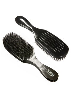 TORINO PRO WAVE BRUSHES BY BRUSH KING Torino Pro Wave Brush 87697 Row Soft Bristles 100% Pure Boar Bristles Great Workhorse For Laying Down Your 360 Waves  - Image 2