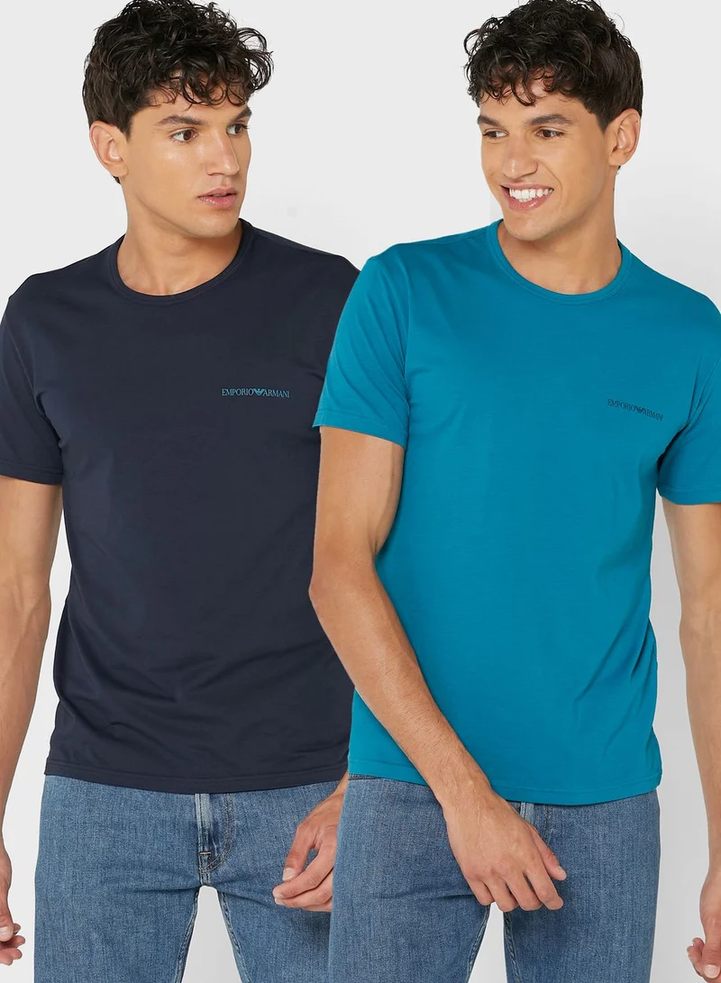 EMPORIO ARMANI 2-Pack Of Crew Neck T-Shirt