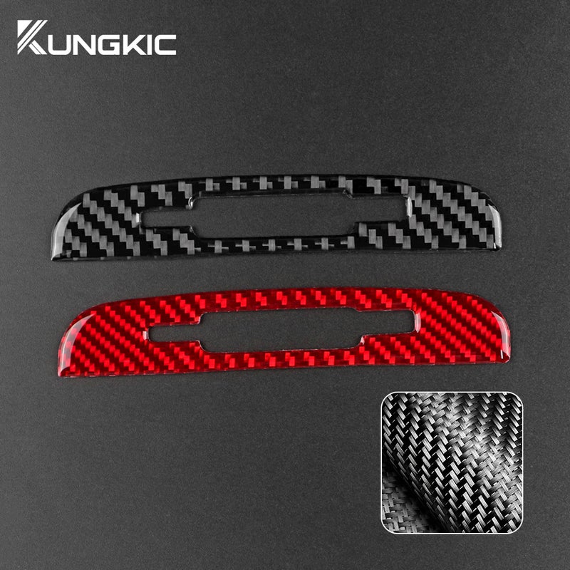 Real Soft Carbon Fiber Sticker For Subaru Impreza 2009 2010 2011 Rear Overhead Console Reading Light Car Interior Accessories - Image 5