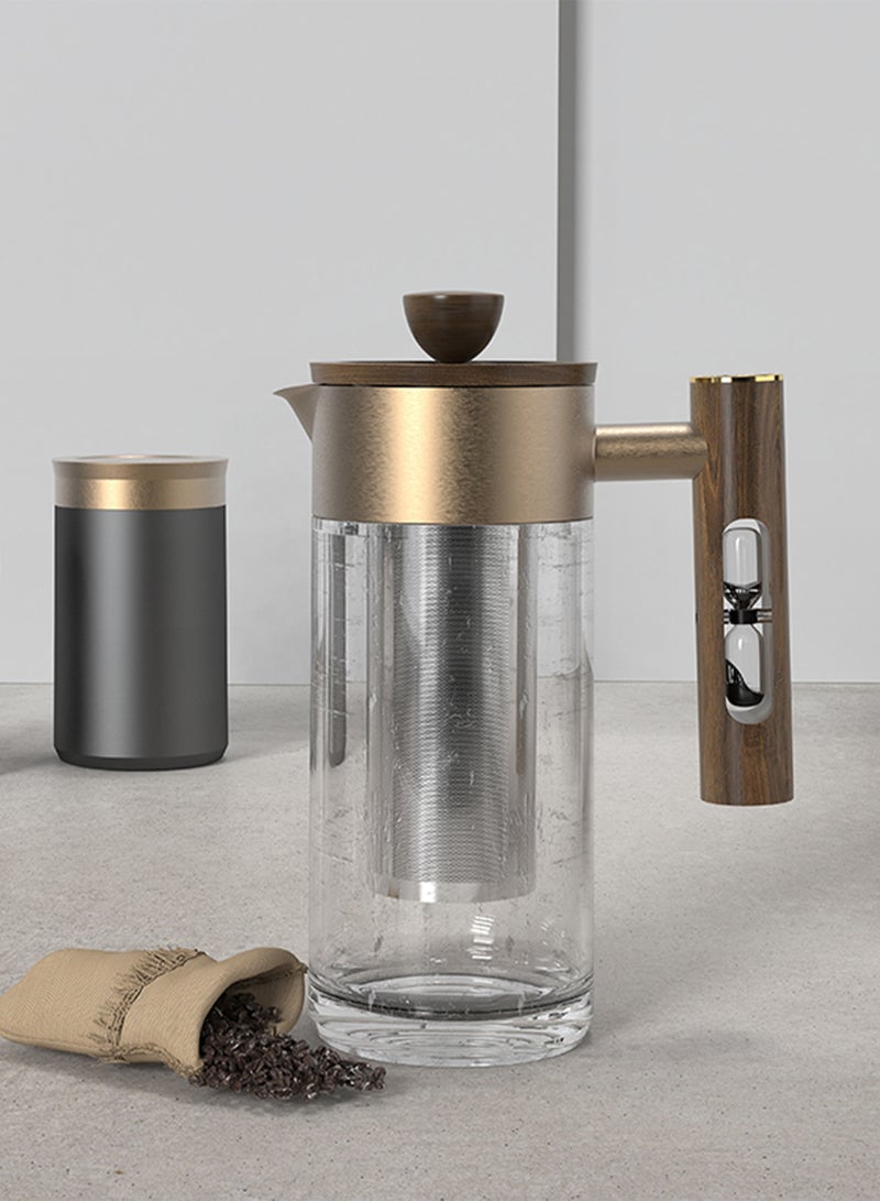 DHPO King Duke Glass French Press