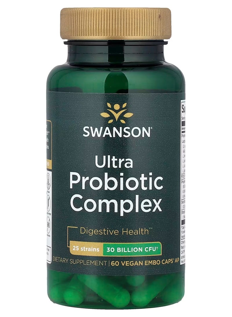 Swanson, Ultra Probiotic Complex, 60 Vegan Embo Caps® AP